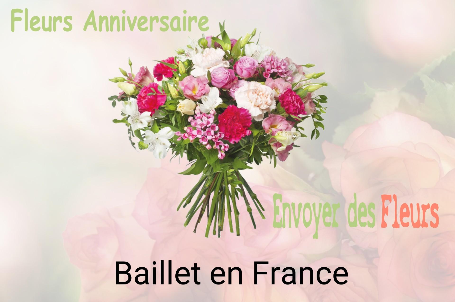 Bouquet de fleurs d’anniversaire livré à Baillet-en-France