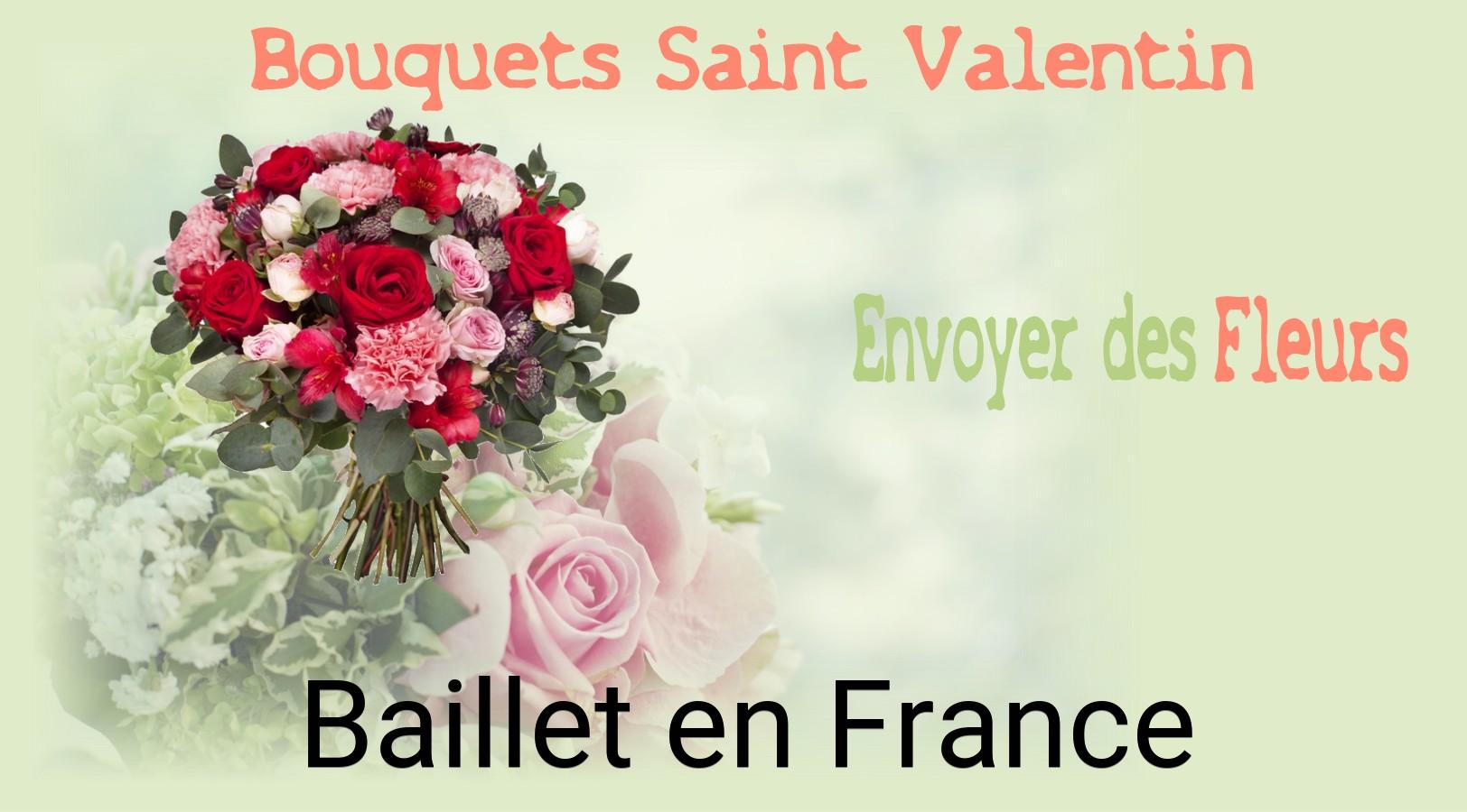 Roses de Saint-Valentin livrées à Baillet-en-France